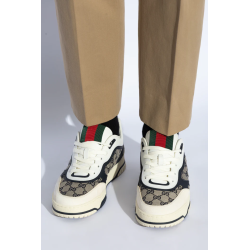 scarpa gucci re-web sneakers