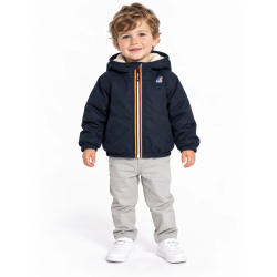 giubbino k-way pelliccia interna k7142tw