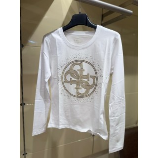 Maglia Donna Guess Logo w6bi58k7388