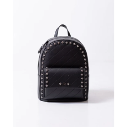 Zaino John Richmond con logo e borchie rwa26245za
