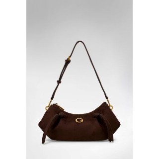 Borsa Guess a spalla Allegra in camoscio sg223718