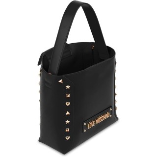 Love Moschino BORSA PU NERO+BORCHIE jc4270pp0mkh0000