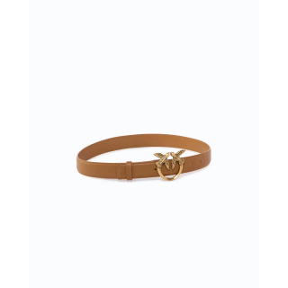 cinura pinko love birds in pelle 3 cm 100125